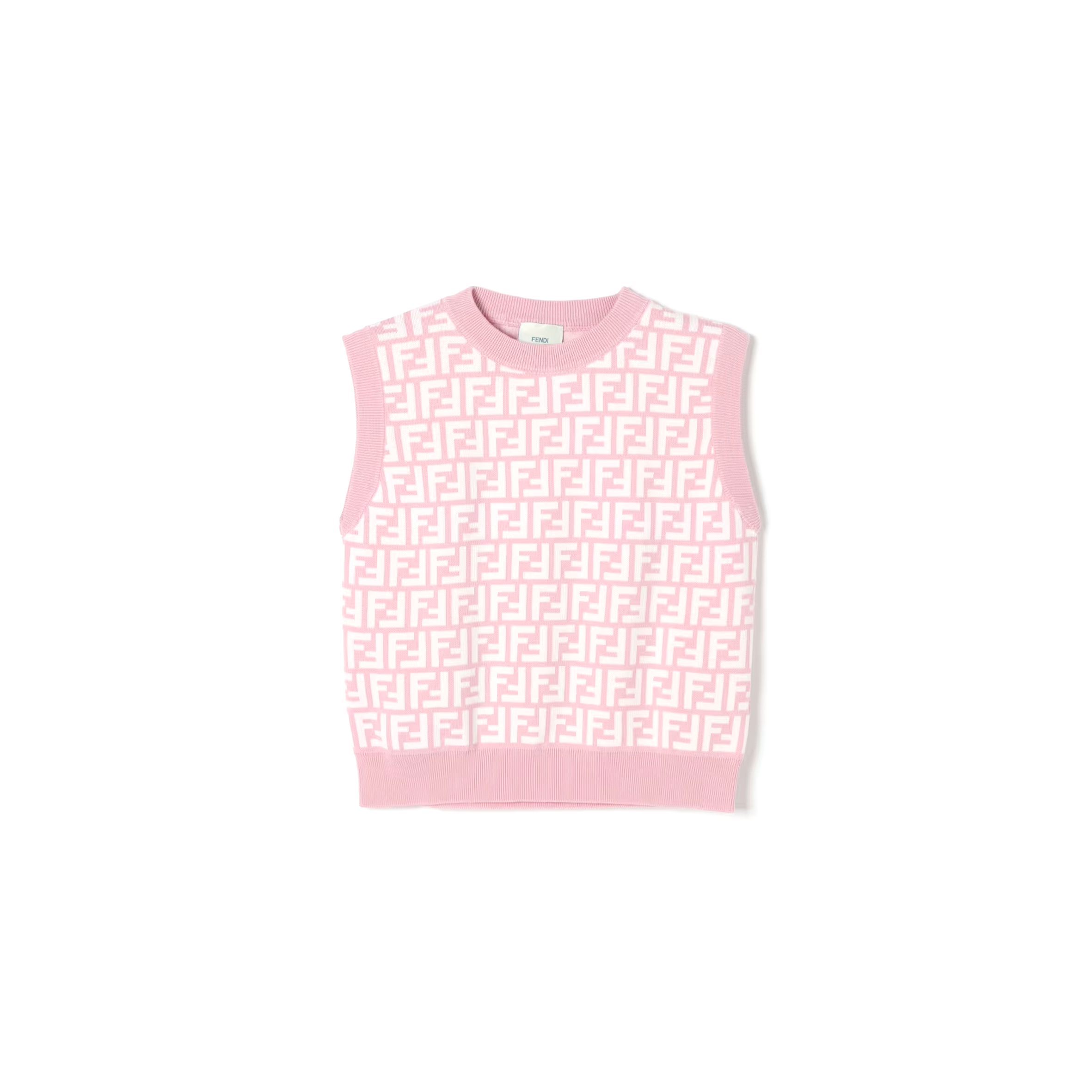 FENDI FF KNITTED VEST JFG200AQUHF1R4T